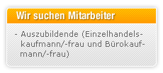 Wir suchen Mitarbeiter