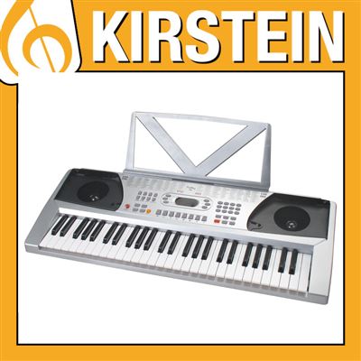 FunKey-54-Keyboard-inkl-Netzteil-Beginner-Keyboard-LED-Display-Notenstaender