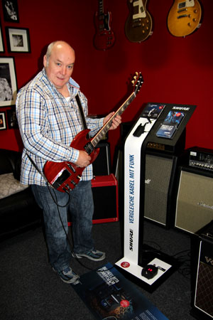 Gitarre und Bass: Bei uns im Laden testen, was drahtlos geht!