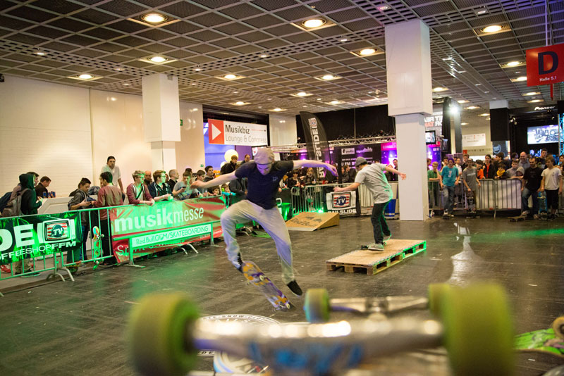 Beat the Trick Skate Contest. Foto: Messe Frankfurt Exhibition GmbH, Jochen Günther