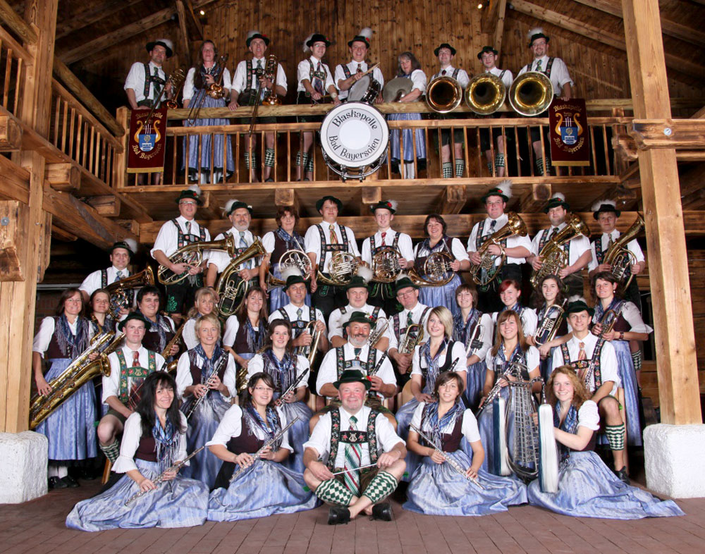 Blaskapelle Bad Bayersoien. Große Besetzung. Foto © Blaskapelle Bad Bayersoien Blaskapelle Bad Bayersoien. Große Besetzung. Foto © Blaskapelle Bad Bayersoien
