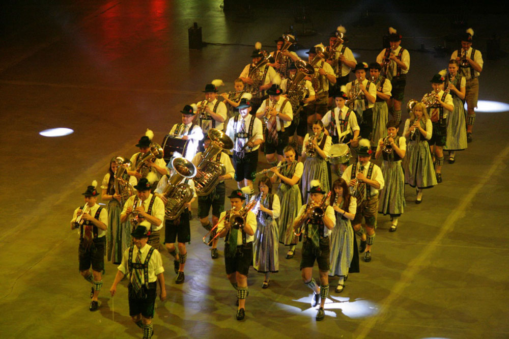 Blaskapelle Bad Bayersoien. Musikparade 2015. Foto © Blaskapelle Bad Bayersoien Blaskapelle Bad Bayersoien. Musikparade 2015. Foto © Blaskapelle Bad Bayersoien