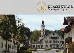 Kammermusik im Voralpenland: Klassiktage Ammergauer Alpen 2016