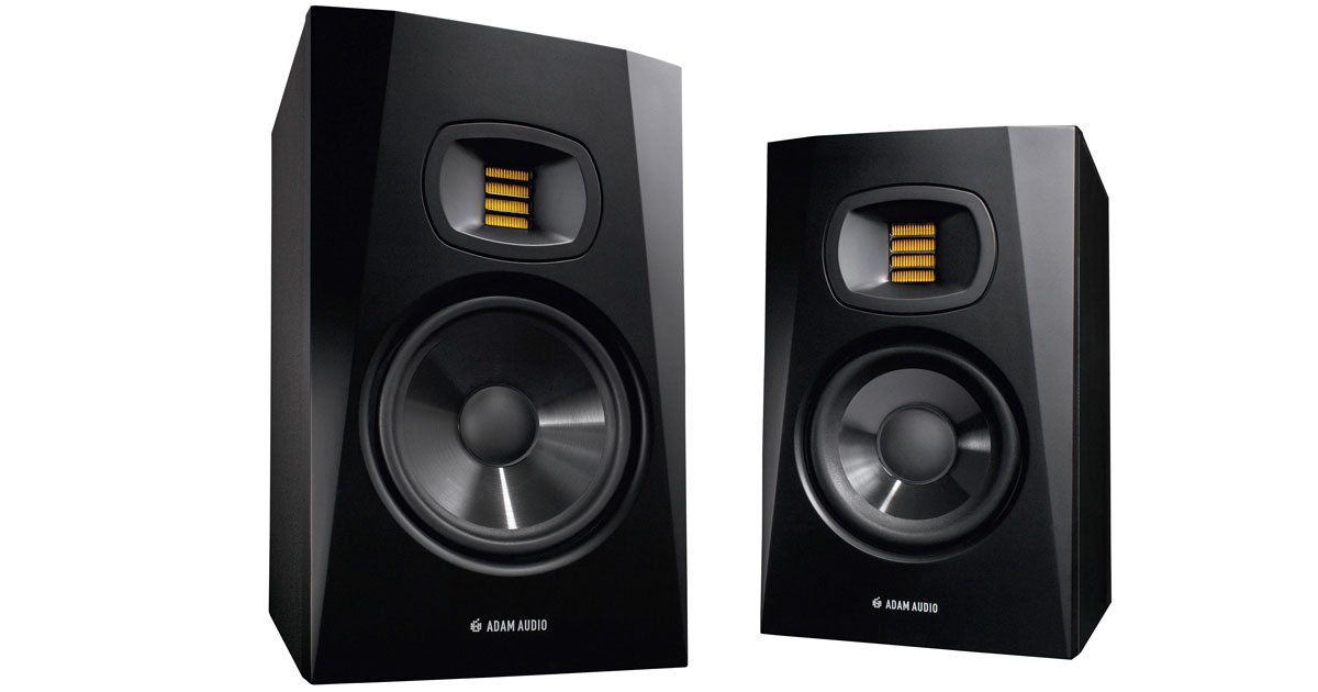 Die Modelle T7V und T5V der neuen T-Serie von Adam Audio