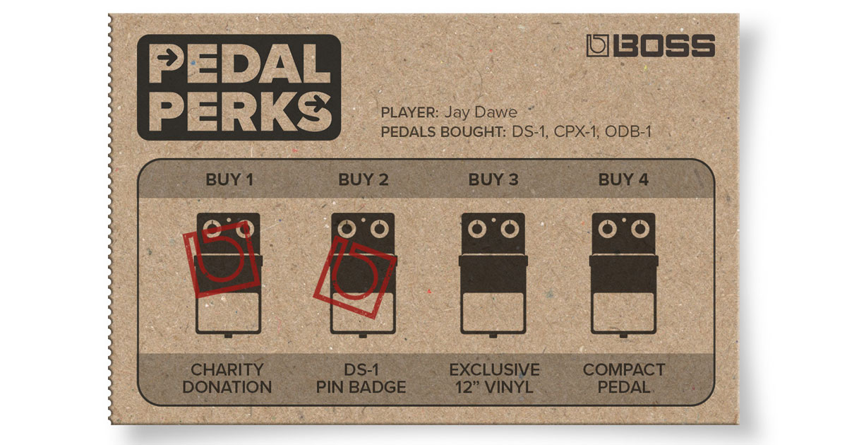 BOSS Pedal Perks