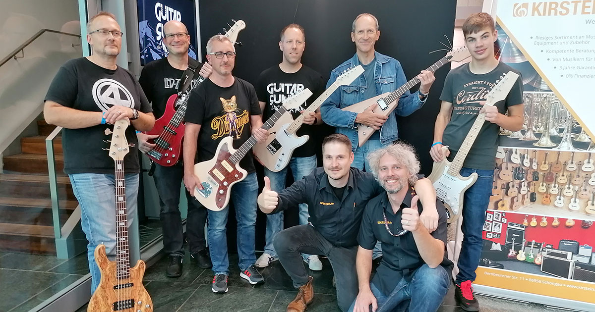 Alle Workshop-Teilnehmer waren sich einig, dass der Kirstein-Workshop super viel Spaß gemacht hat.