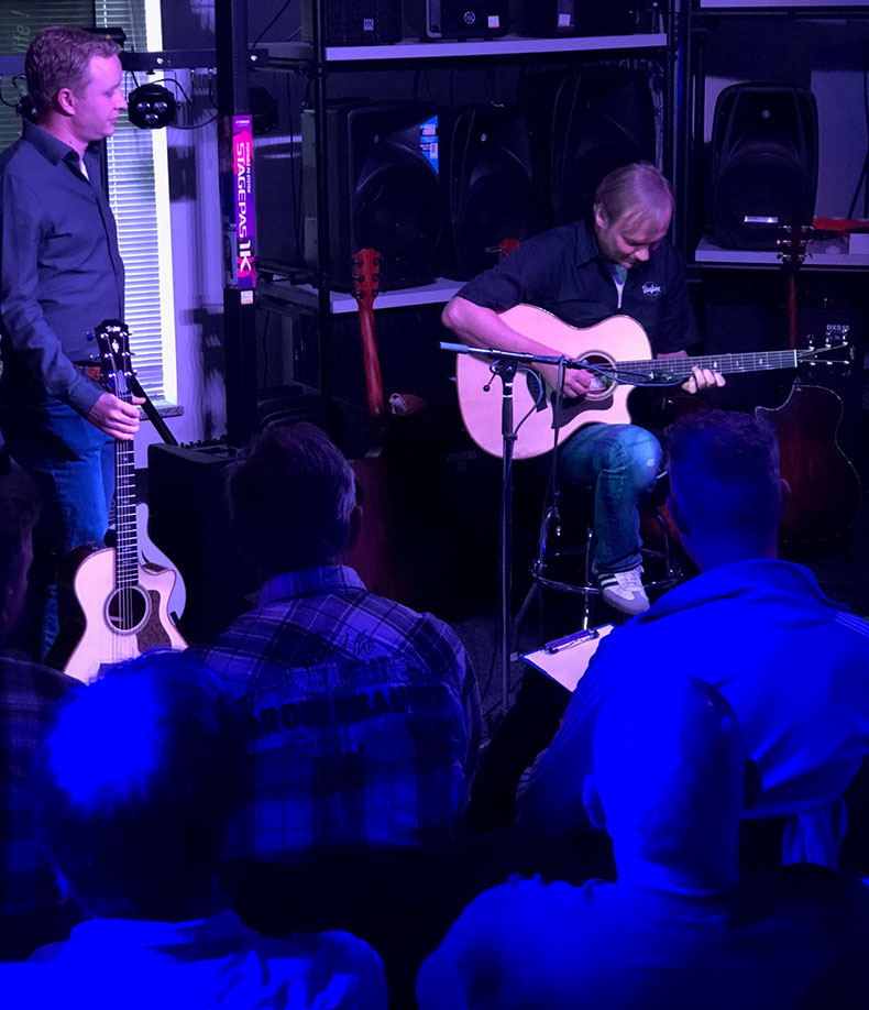Bei der Taylor Road Show gab es auch musikalische Einlagen.