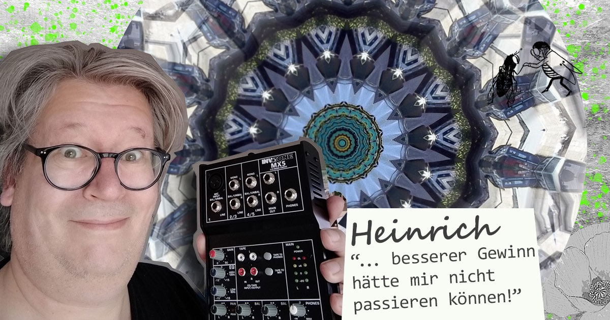 Weihnachtsgewinnspiel-Gewinner Heinrich
