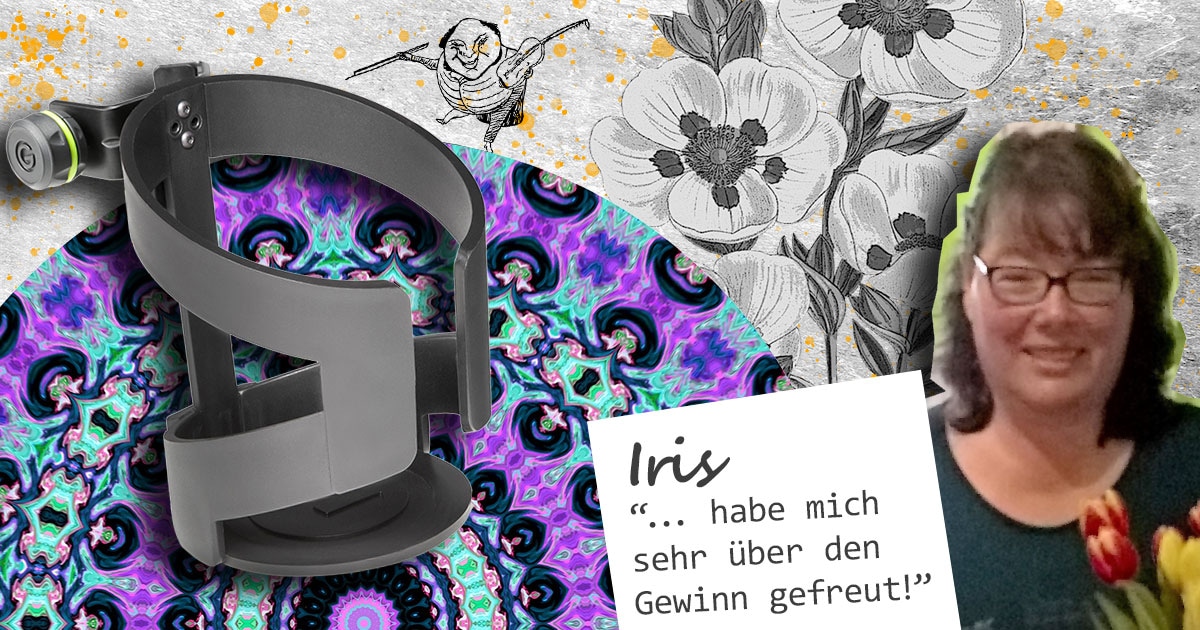 Weihnachtsgewinnspiel-Gewinnerin Iris