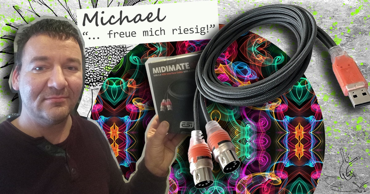 Weihnachtsgewinnspiel-Gewinner Michael