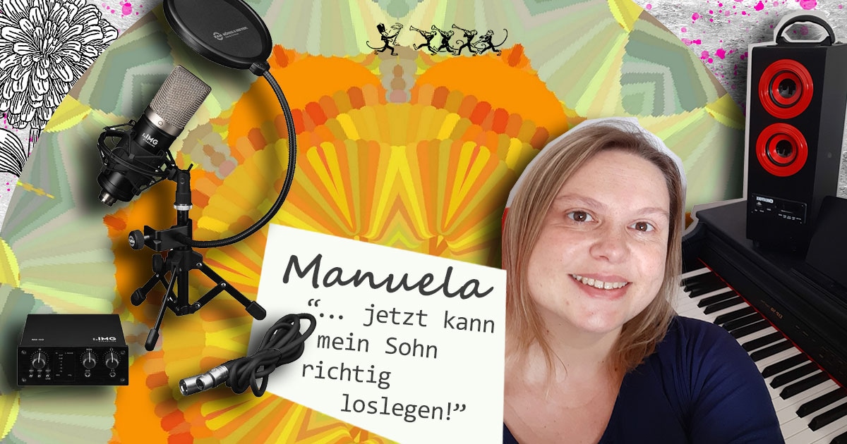 Weihnachtsgewinnspiel-Gewinnerin Manuela