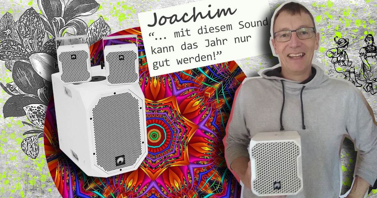 Weihnachtsgewinnspiel-Gewinner Joachim