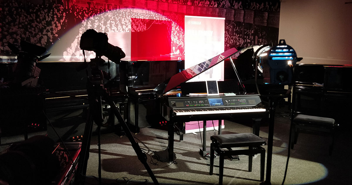 Yamaha-Videodreh in Schongau
