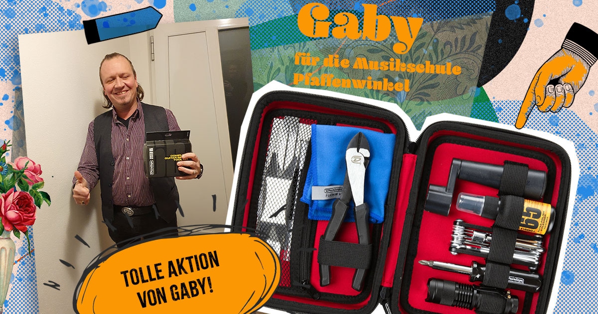 Gaby aus Schongau hat das Dunlop System 65 Complete Guitar Setup Kit gewonnen.