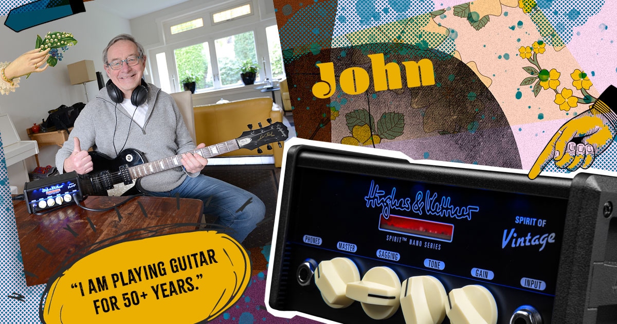 John aus den Niederlanden hat den Hughes & Kettner Spirit Nano Head - Spirit of Vintage gewonnen.