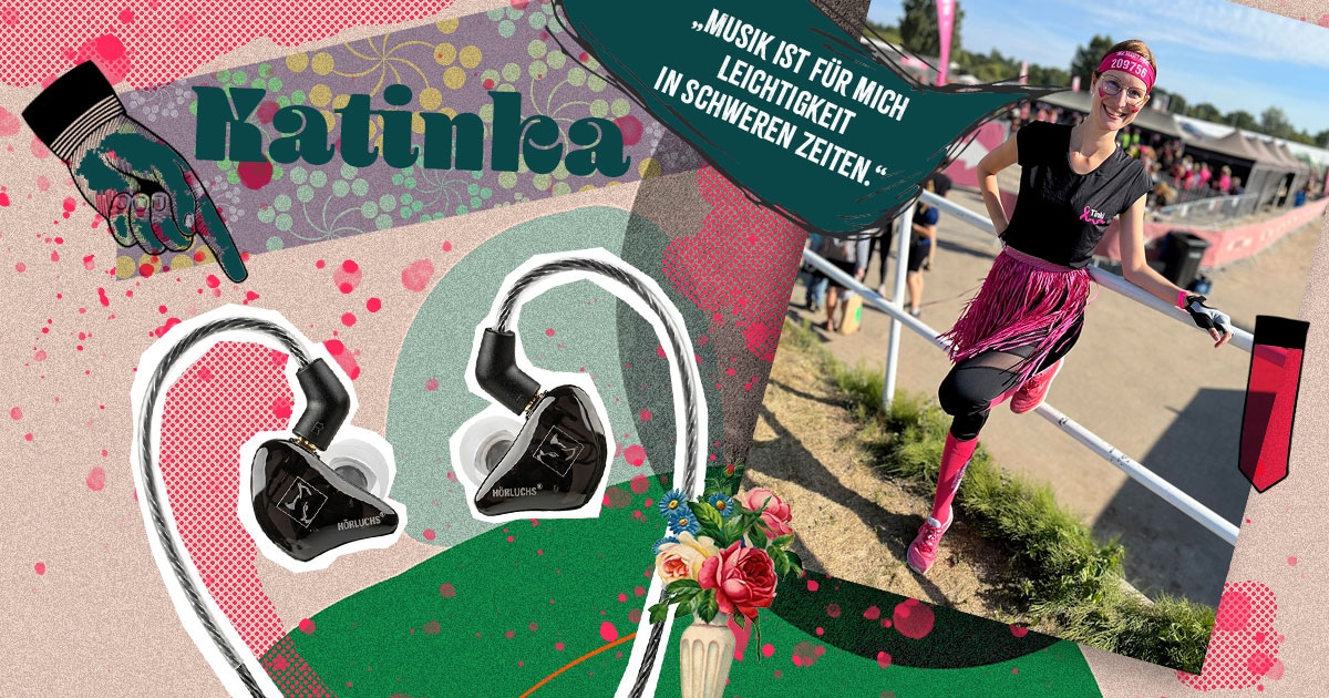 Katinka aus Niedersachsen hat die Hörluchs Easy Up In-Ear-Hörer gewonnen.