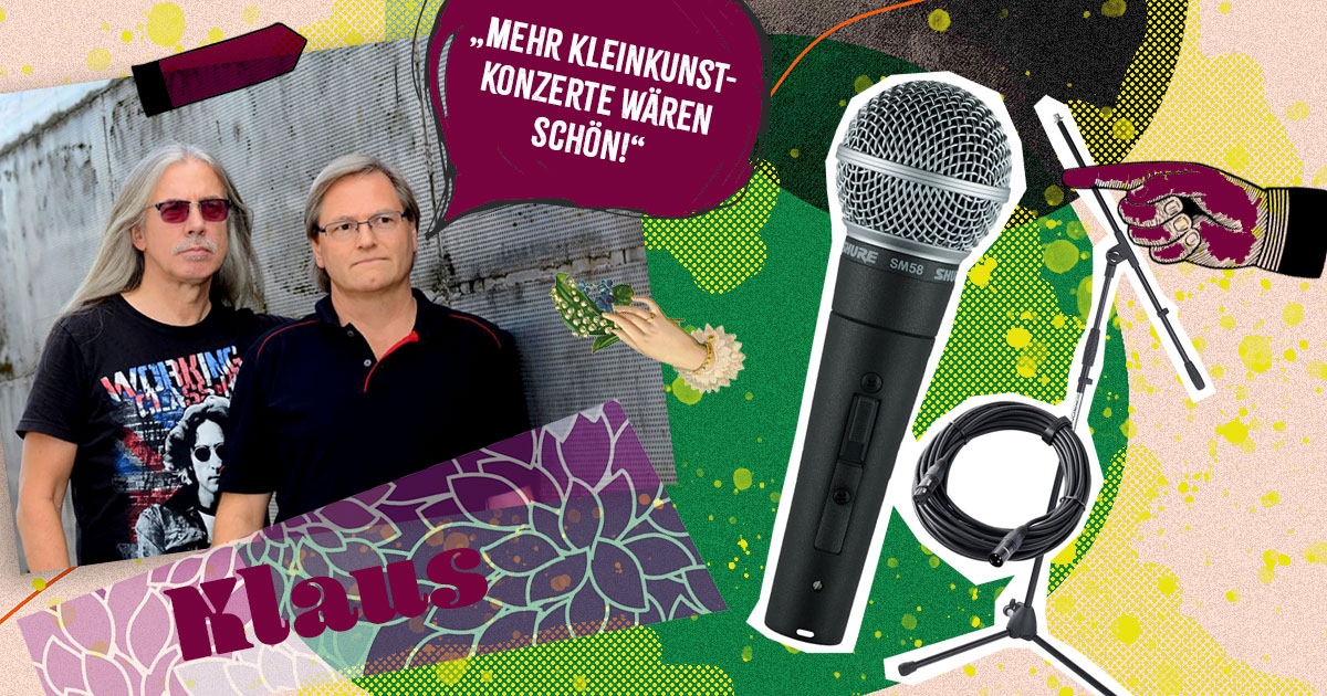 Klaus aus Baden-Württemberg hat das Shure SM 58-SE Mikrofon Set gewonnen.