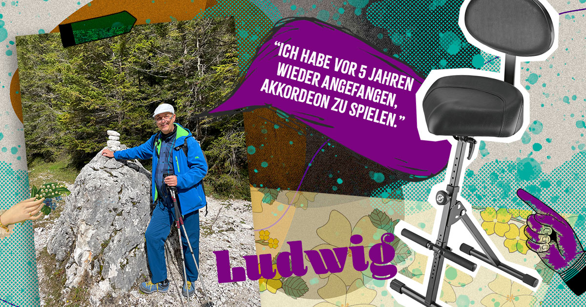 Ludwig aus Bayern hat die K&M 14050 Stehhilfe mit Rückenlehne gewonnen.