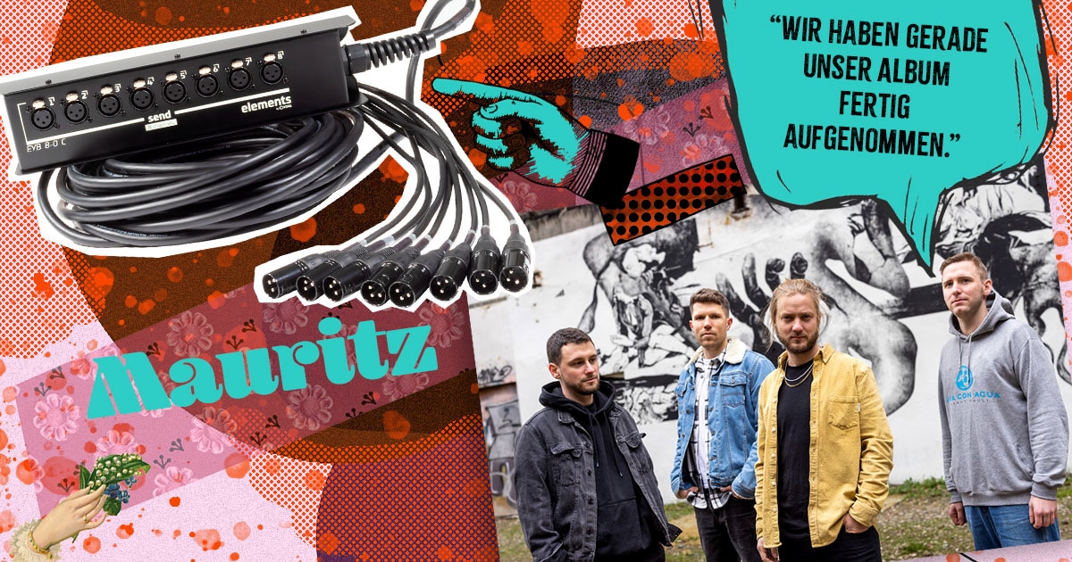 Mauritz aus Hamburg hat das Cordial Elements Stageset für kleine Bands gewonnen.