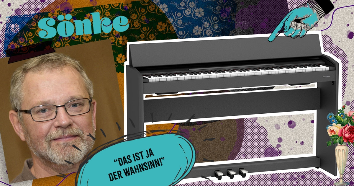 Sönke aus Bayern hat das Roland F107-BKX Digitalpiano schwarz matt gewonnen.
