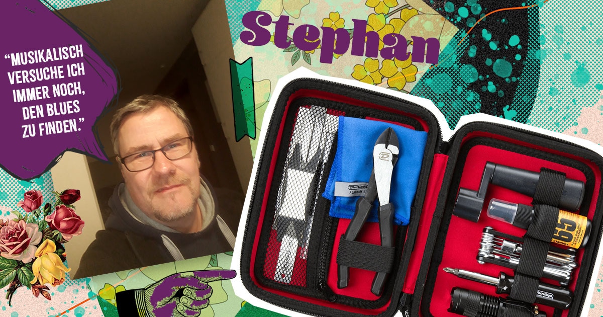 Stephan aus Nordrhein-Westfalen hat das Dunlop System 65 Complete Guitar Setup Kit gewonnen.