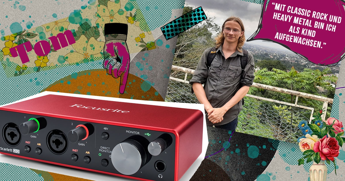 Tom aus Brandenburg hat das Focusrite Scarlett 2i2 3rd Gen gewonnen.