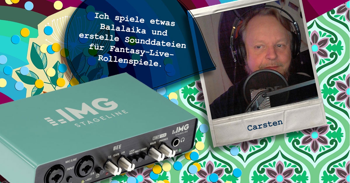 Carsten aus Berlin hat ein IMG Stageline BEE gewonnen.