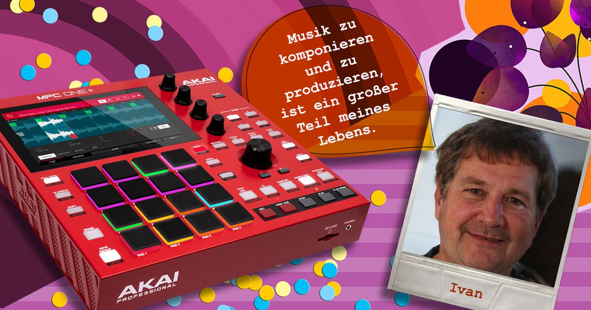 Ivan aus Mittelfranken hat einen Akai Professional MPC One+ gewonnen.
