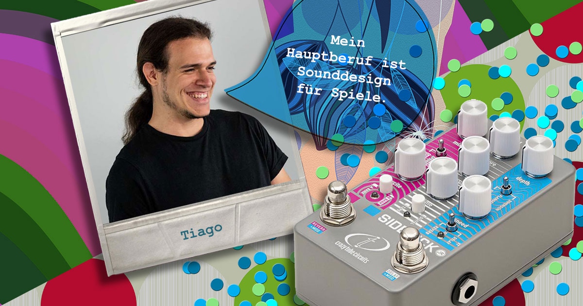 Tiago aus Mittelfranken hat ein Crazy Tube Circuits Sidekick Jr gewonnen.