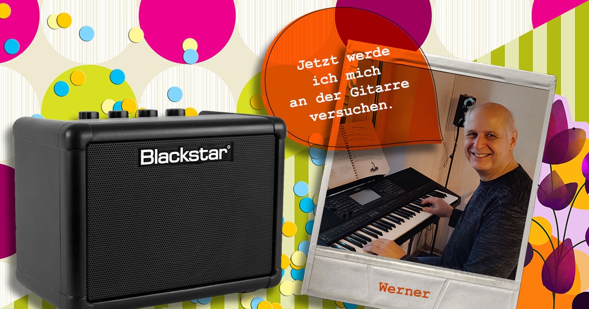 Werner aus Oberfranken hat einen Blackstar Fly 3 gewonnen.