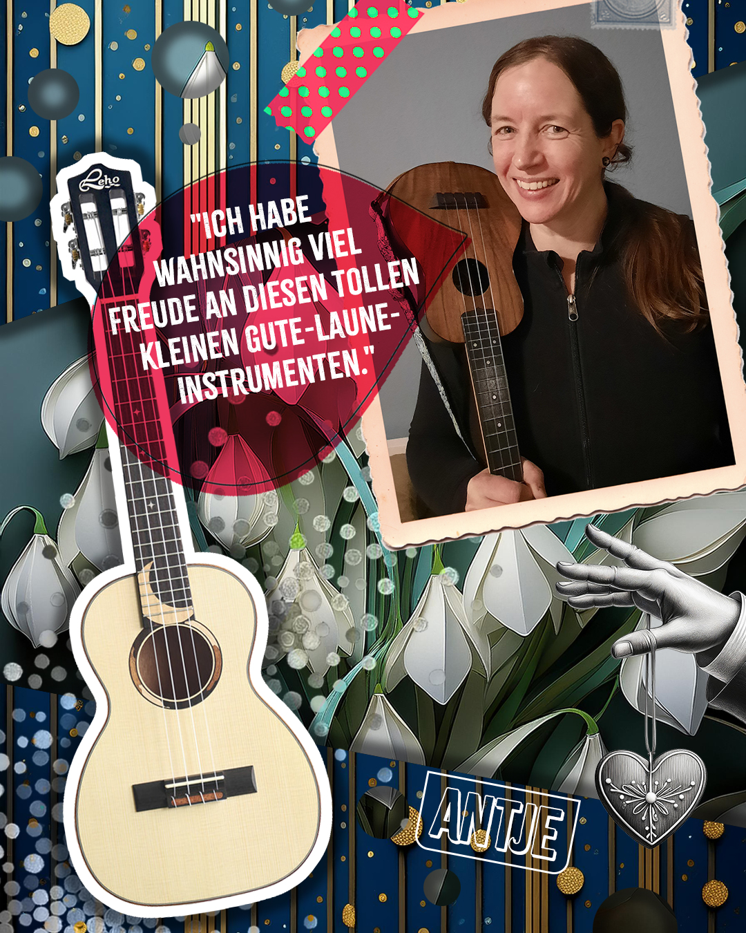 Gewinnercollage: Gewinnerin Antje aus Baden-Württemberg