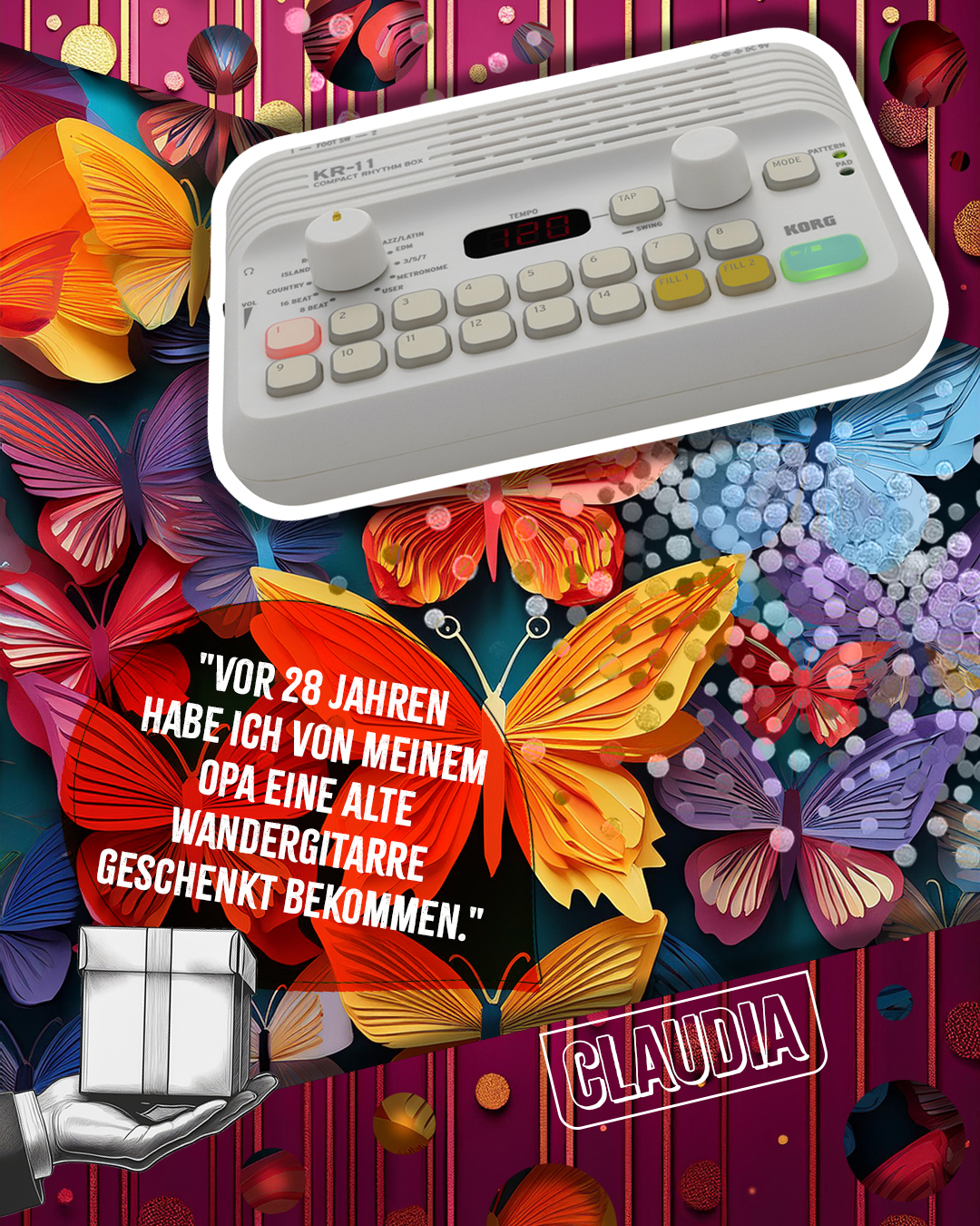 Gewinnercollage: Gewinnerin Claudia aus Sachsen