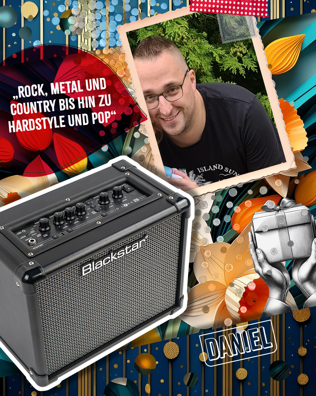 Gewinnercollage: Gewinner Daniel aus Sachsen