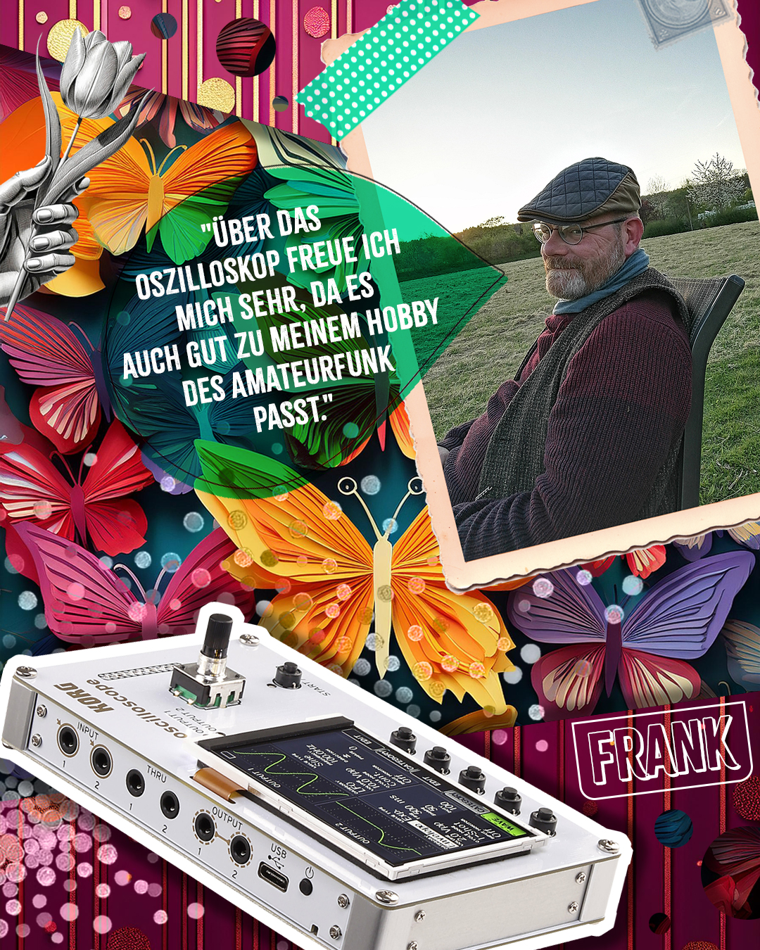 Gewinnercollage: Gewinner Frank aus Nordrhein-Westfalen