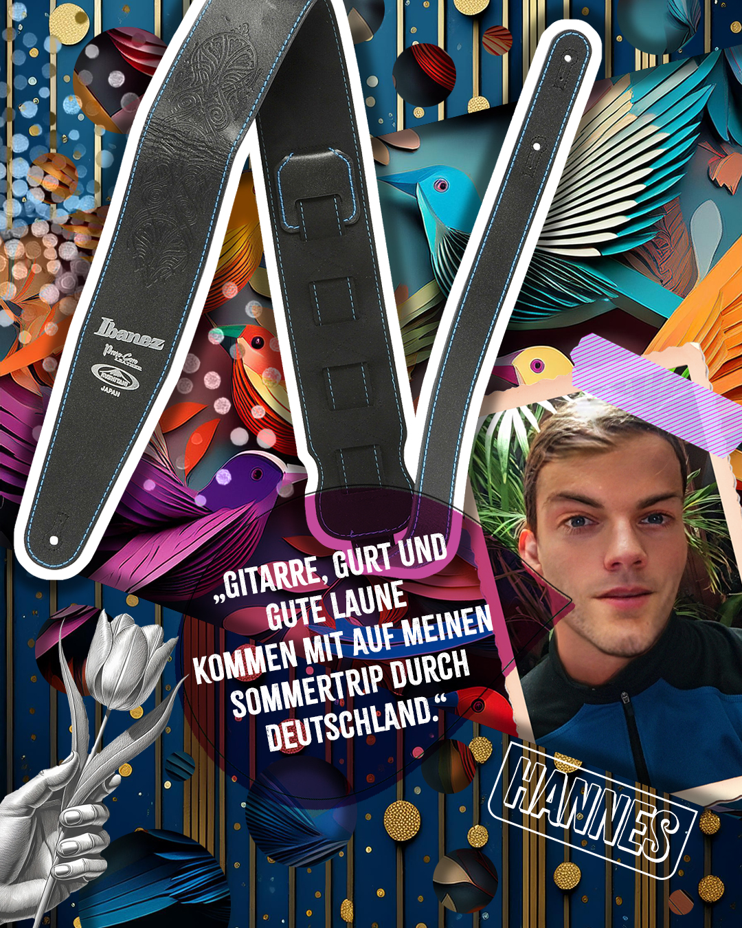 Gewinnercollage: Gewinner Hannes aus Berlin