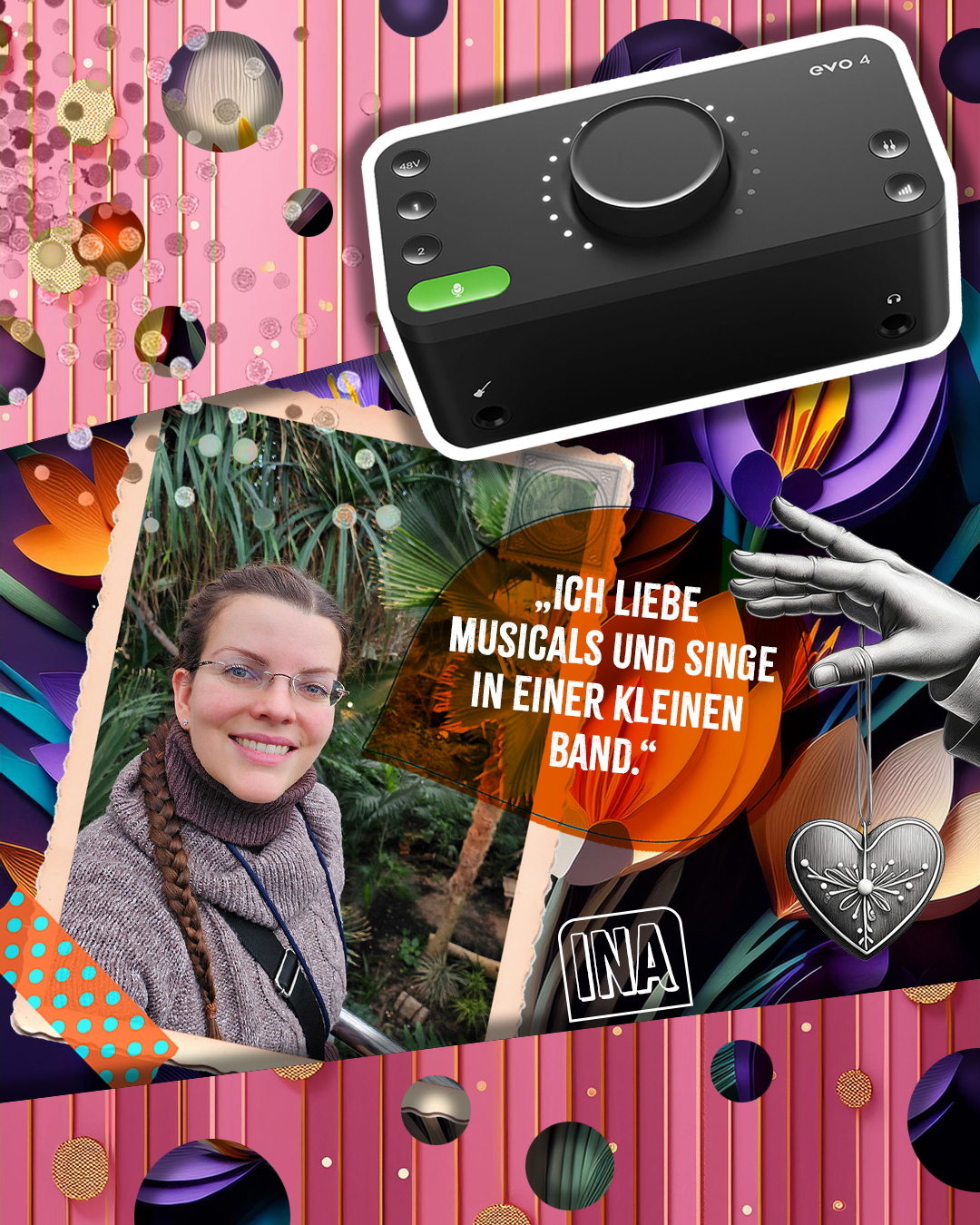 Gewinnercollage: Gewinnerin Ina aus Bremen