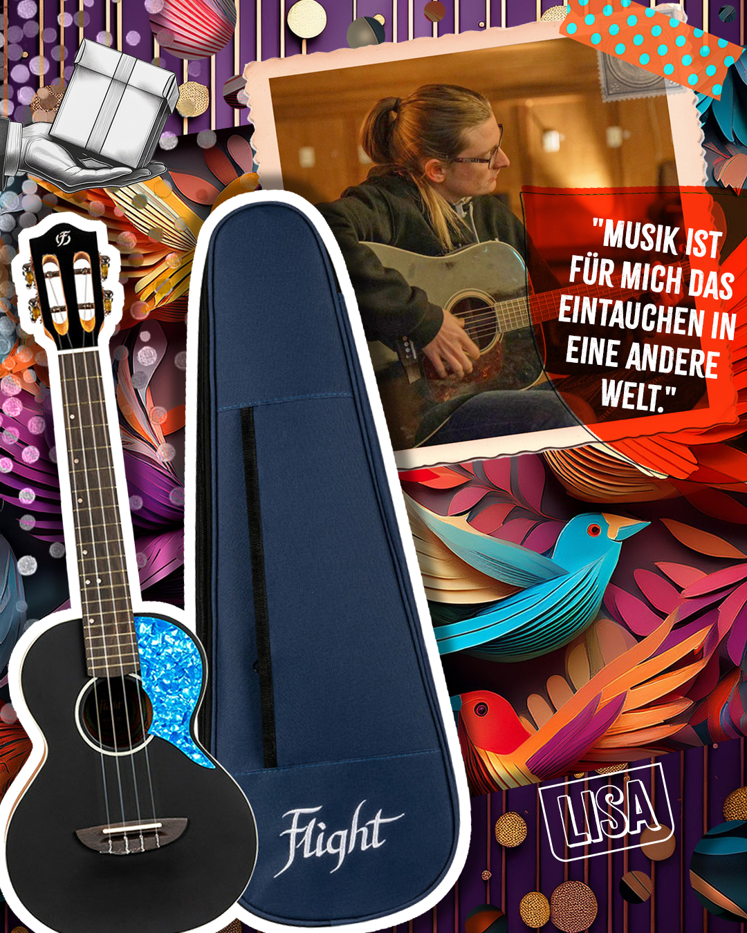 Gewinnercollage: Gewinnerin Lisa aus Niederbayern