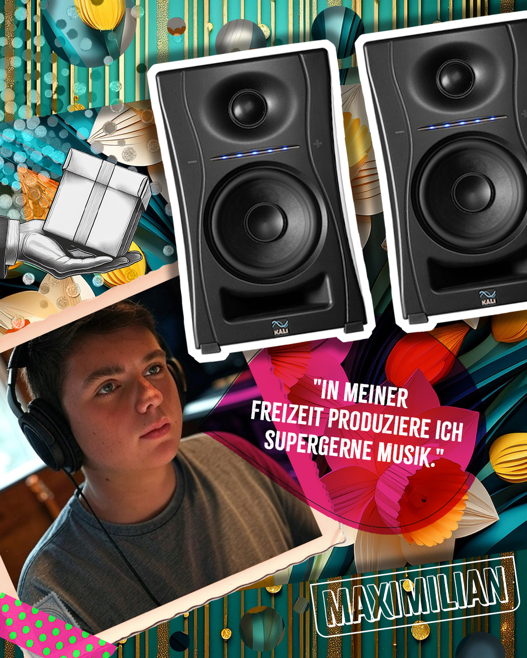 Gewinnercollage: Gewinner Maximilian aus Mittelfranken