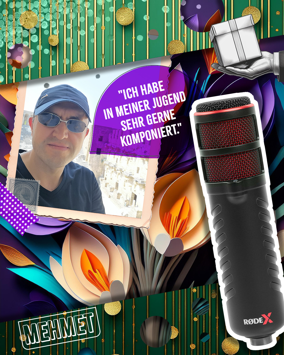 Gewinnercollage: Gewinner Mehmet aus Hessen