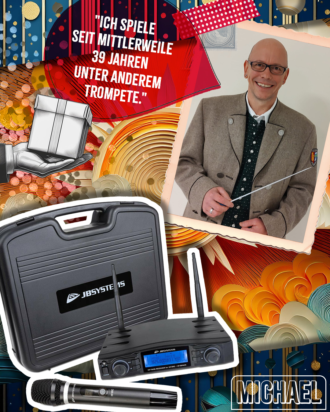 Gewinnercollage: Gewinner Michael aus Baden-Württemberg