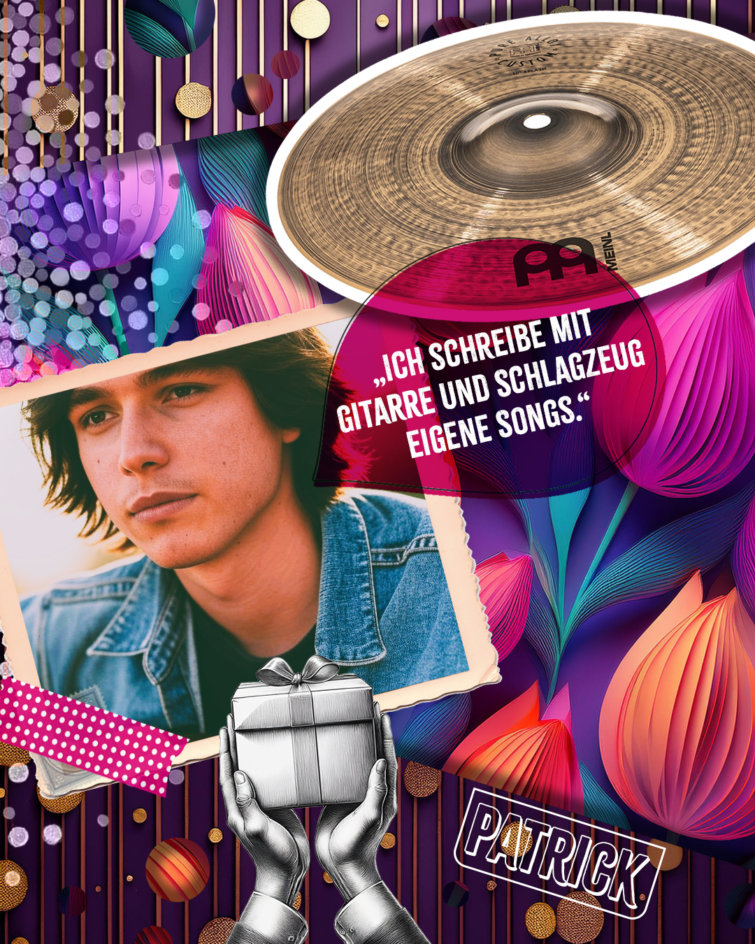 Gewinnercollage: Gewinner Patrick aus Mittelfranken