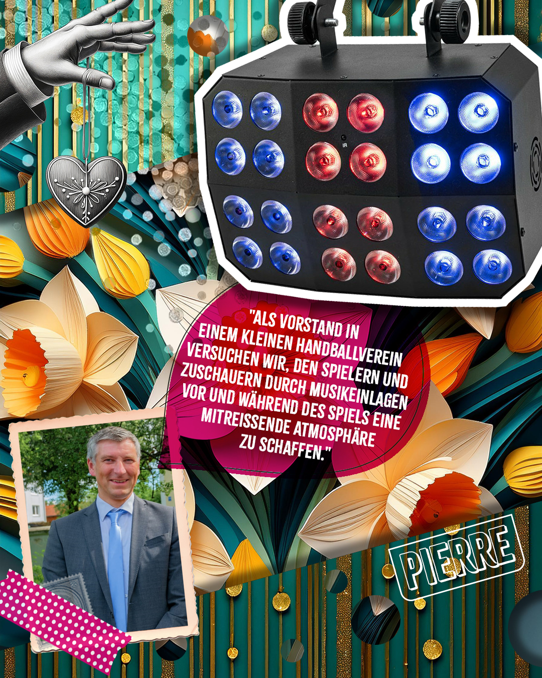 Gewinnercollage: Gewinner Pierre aus Oberbayern