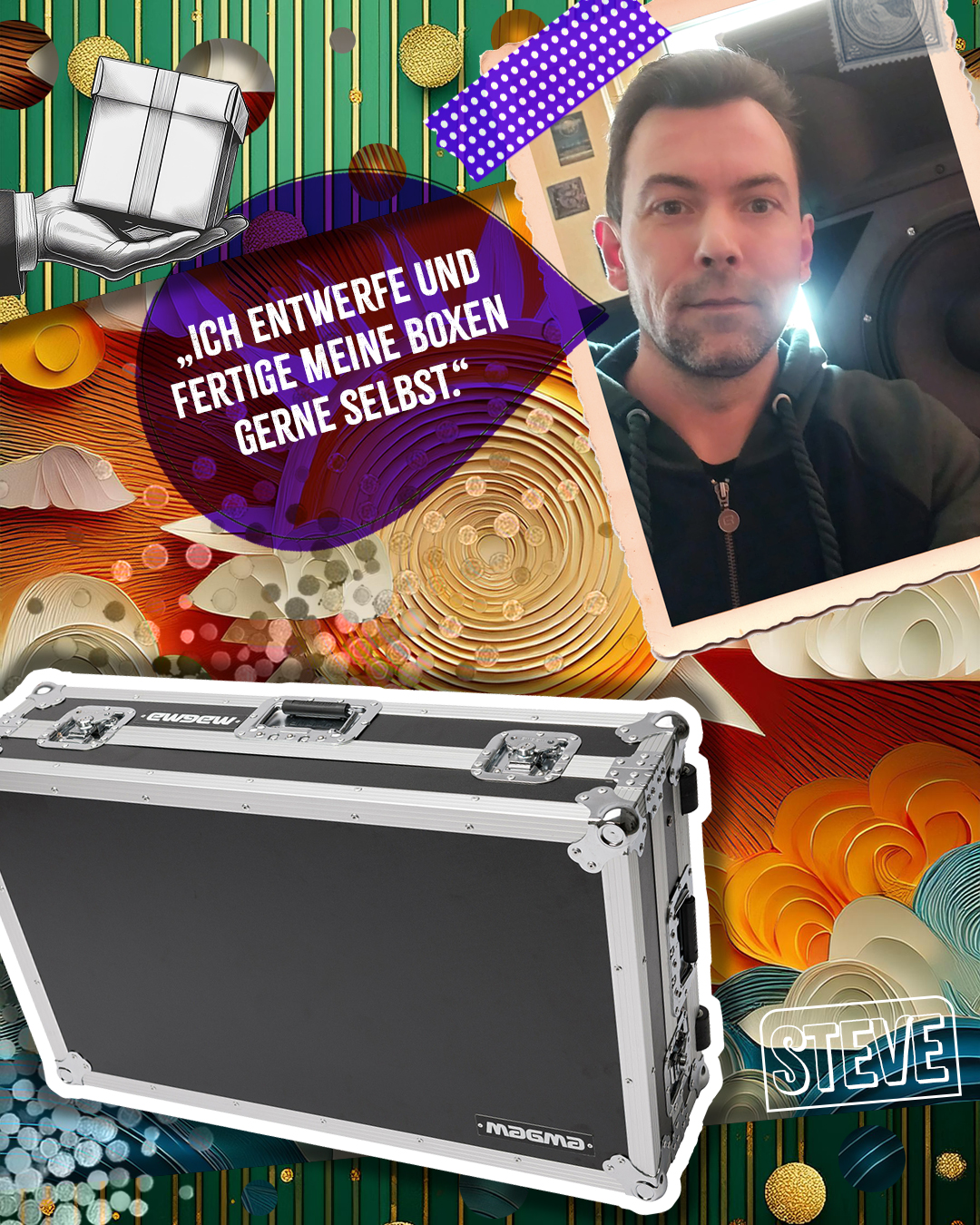 Gewinnercollage: Gewinner Steve aus Brandenburg