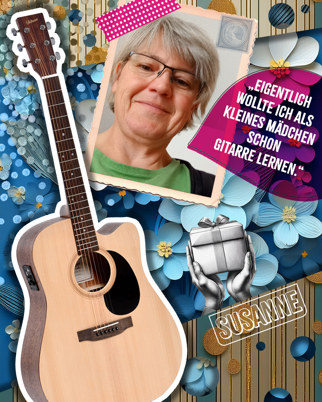 Gewinnercollage: Gewinnerin Susanne aus Baden-Württemberg