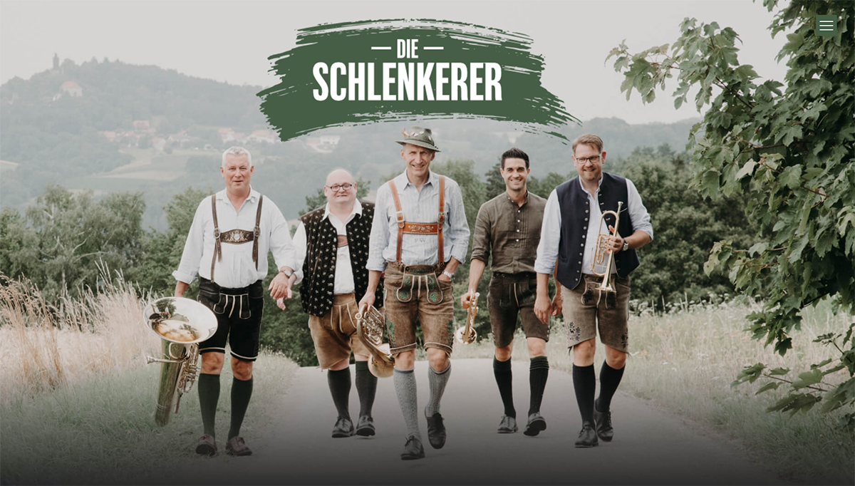 Gruppenfoto Die Schlenkerer