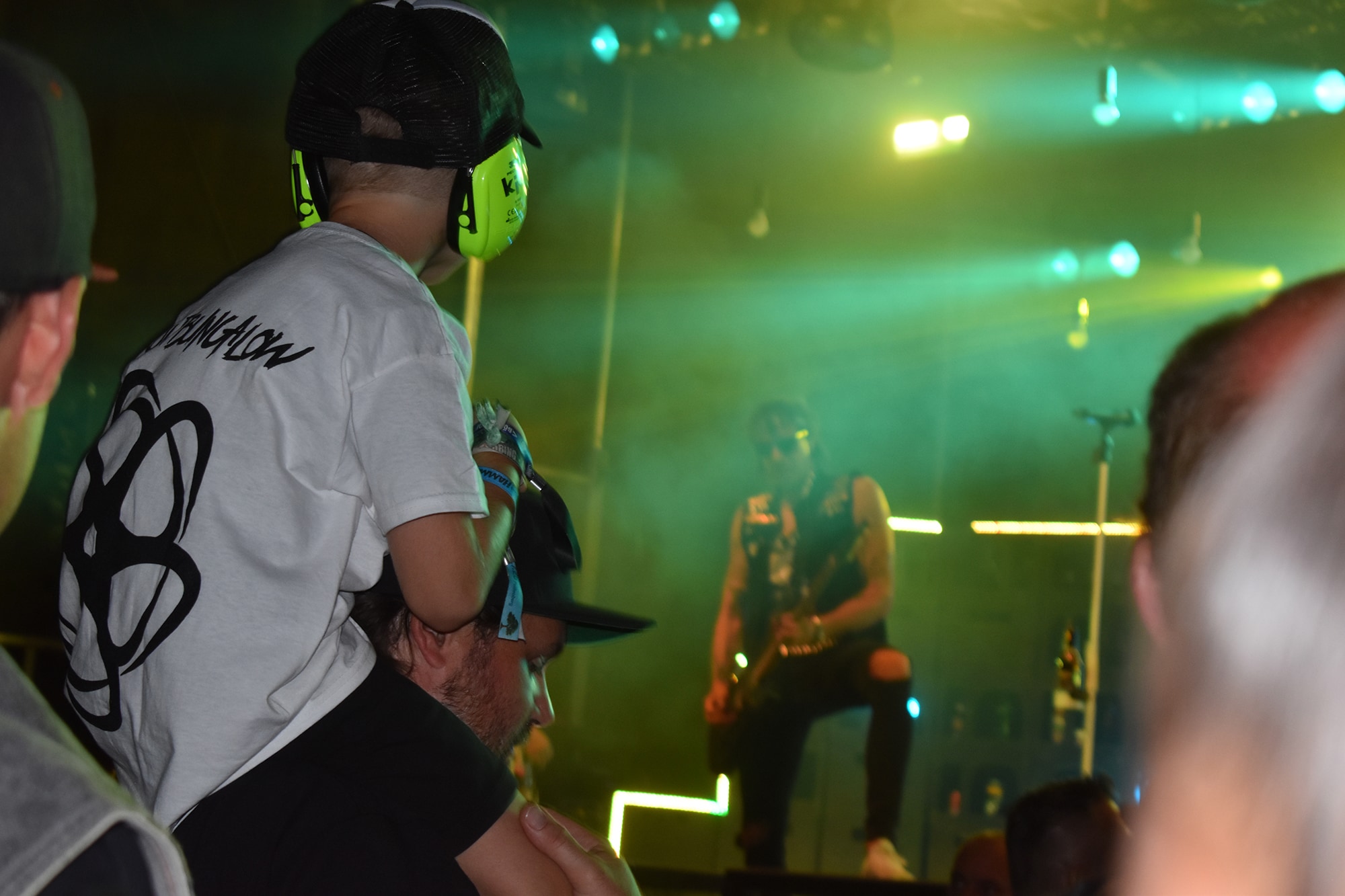 Die Band Turbobier mit Publikum