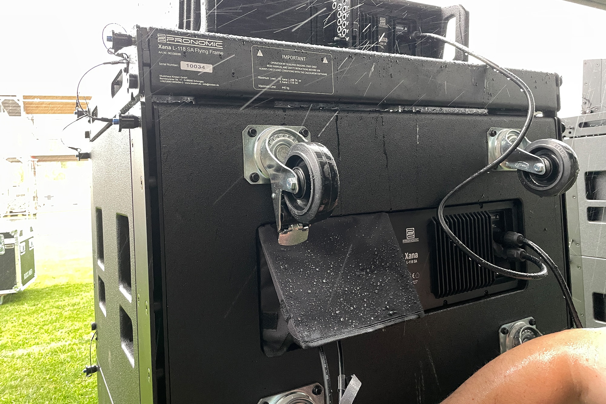 Pronomic XANA Subwoofer mit Regenschutz
