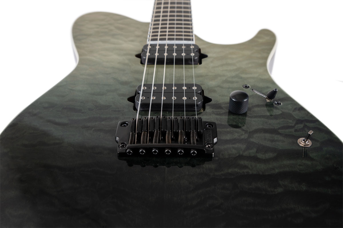 Detailansicht E-Gitarre Ibanez FRIX6FDQM BMG.