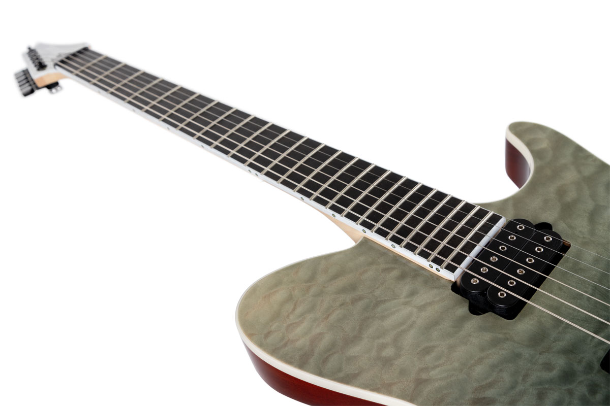 Detailansicht E-Gitarre Ibanez FRIX6FDQM BMG.