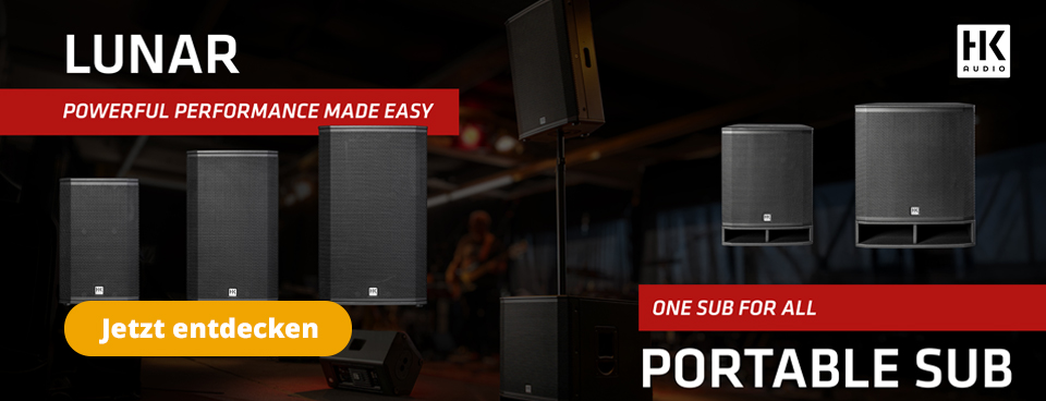 HK Audio Lunar und Portable Sub